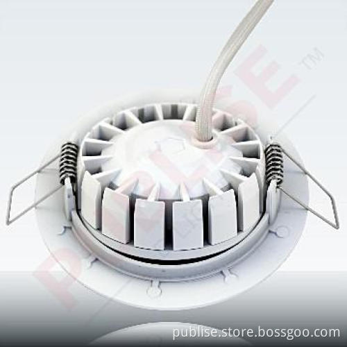 Adjustable 10W LED Downlight 10W CREE XTE, CE RoHS Approval